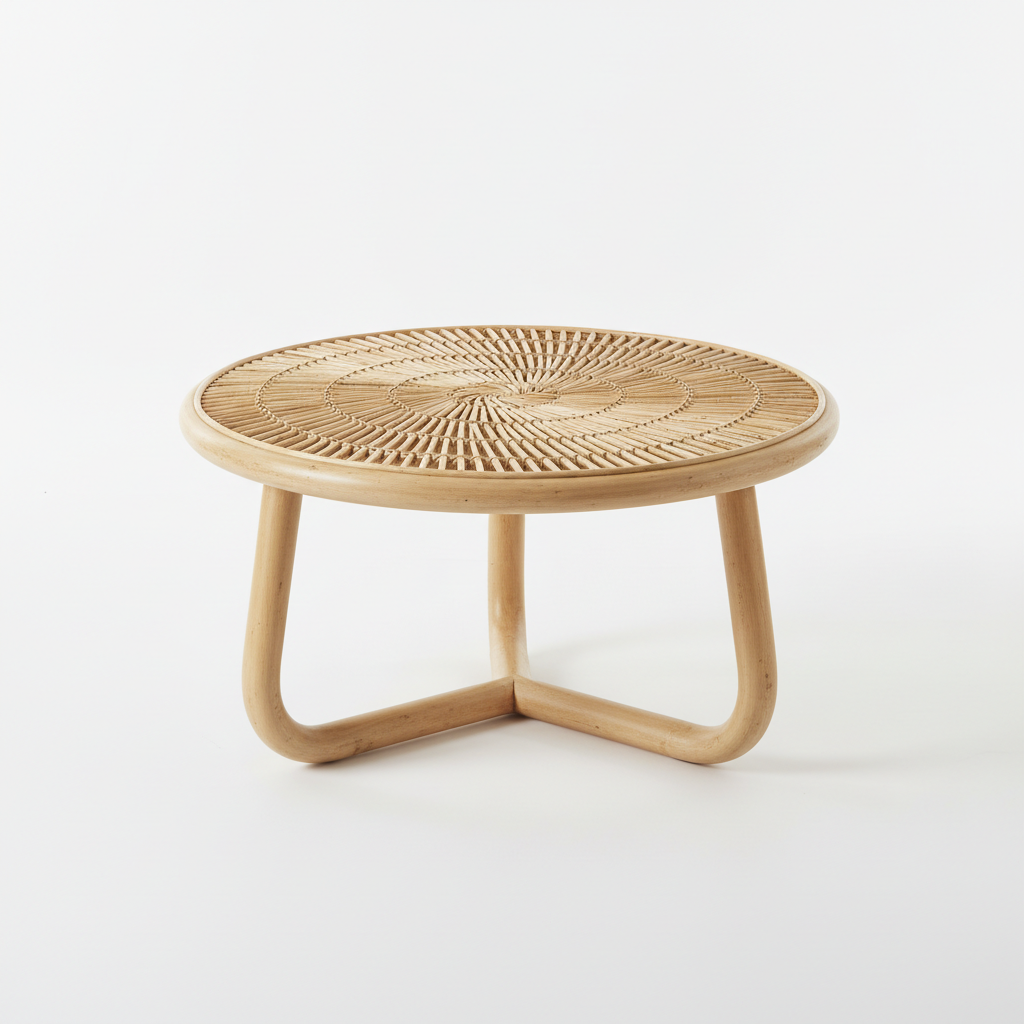 Table basse en rotin naturel Bali Home Living